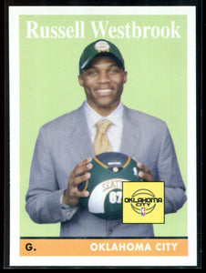 Russell Westbrook 2008 2009 Topps 1958-59 Variations Mint ROOKIE Card #199