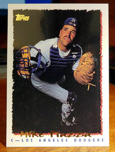 Mike Piazza 1994 Topps '95 Pre-Production Series Mint Card #PP2
