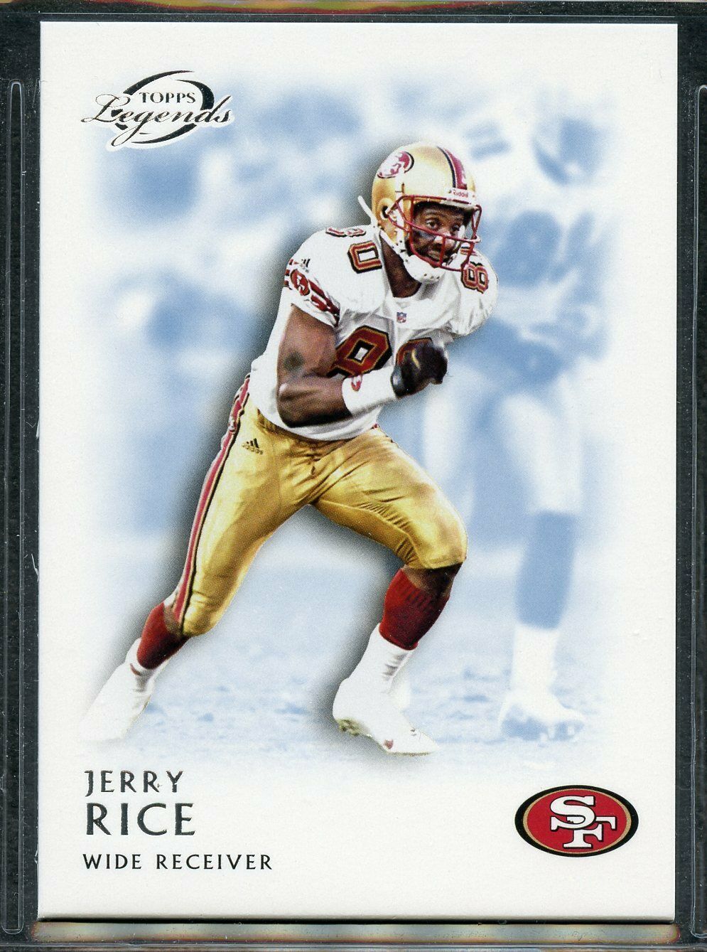 Jerry Rice 2011 Topps Legends BLUE Parallel Series Mint Card #150