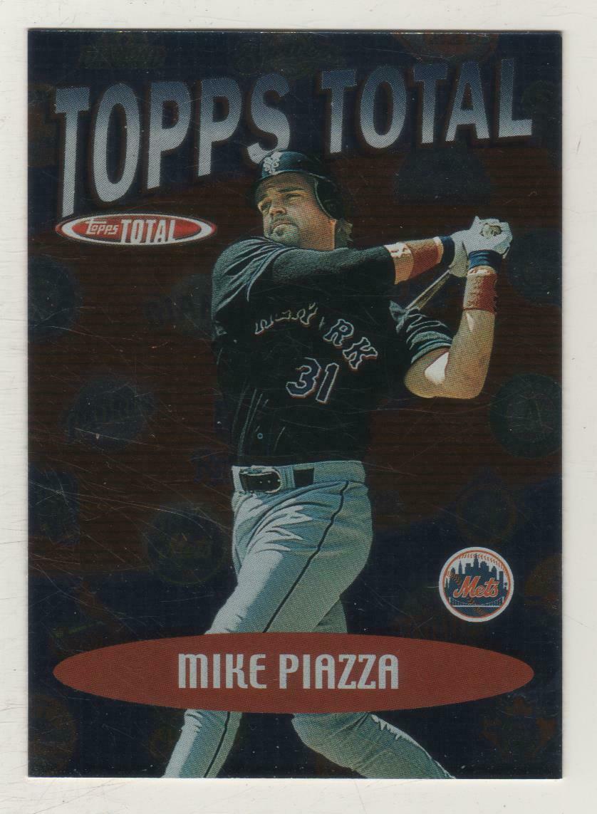 Mike Piazza 2002 Topps Total Topps Series Mint Card #TT35