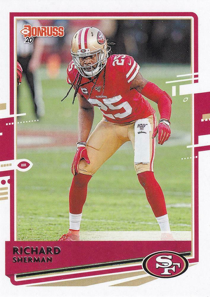 Richard Sherman 2020 Donruss Series Mint Card #13