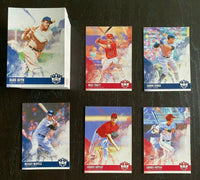 2018 Donruss Diamond Kings Complete Mint Basic 100 Card Set Featuring 2 Rookie Cards of Shohei Ohtani and LOADED with Stars and Hall of Famers
