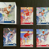 2018 Donruss Diamond Kings Complete Mint Basic 100 Card Set Featuring 2 Rookie Cards of Shohei Ohtani and LOADED with Stars and Hall of Famers