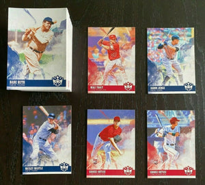 2018 Donruss Diamond Kings Complete Mint Basic 100 Card Set Featuring 2 Rookie Cards of Shohei Ohtani and LOADED with Stars and Hall of Famers