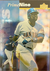 Tony Gwynn 1998 Upper Deck Prime Nine Series Mint Card #PN45