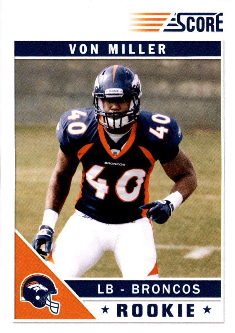 Von Miller 2011 Panini Score Mint ROOKIE Card #400