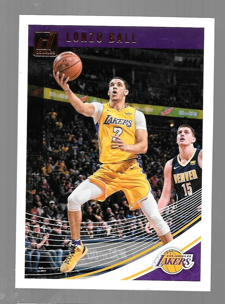 Lonzo Ball 2018 2019 Donruss Series Mint Card #54