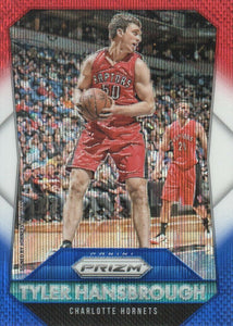 Tyler Hansbrough 2015 2016 Panini Prizm Red White Blue Wave Series Mint Card #77