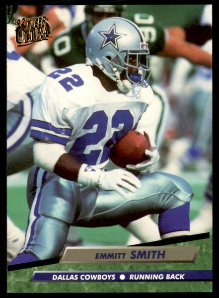 Emmitt Smith #121 Dallas Cowboys 1994 Fleer Football Cards