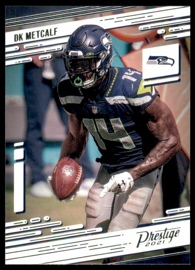 D.K. Metcalf 2021 Panini Prestige Series Mint Card #195