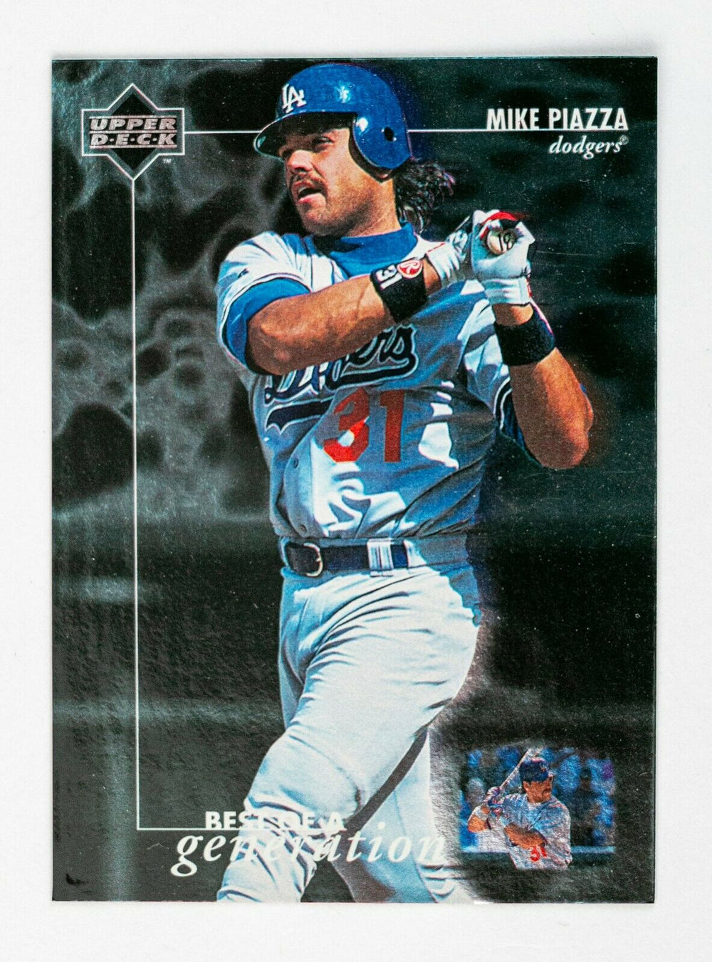 Mike Piazza 1996 Upper Deck Best of Generation Series Mint Card #383