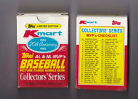 1982 Topps Kmart 20th Anniversary MVP Complete Boxed Set with Mantle, Munson, Aaron+
