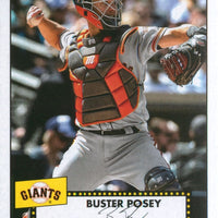 Buster Posey 2021 Topps '52 Redux Series Mint  Card  #T52-8