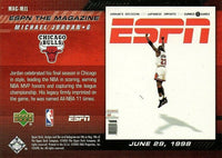 Michael Jordan 2005 2006 Upper Deck ESPN The Magazine Series Mint Card  #MAG-MJ1
