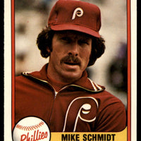 Mike Schmidt 1981 Fleer Series Card #640