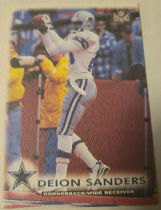 Deion Sanders 1996 Score Board NFL Experience Series Mint Card #82