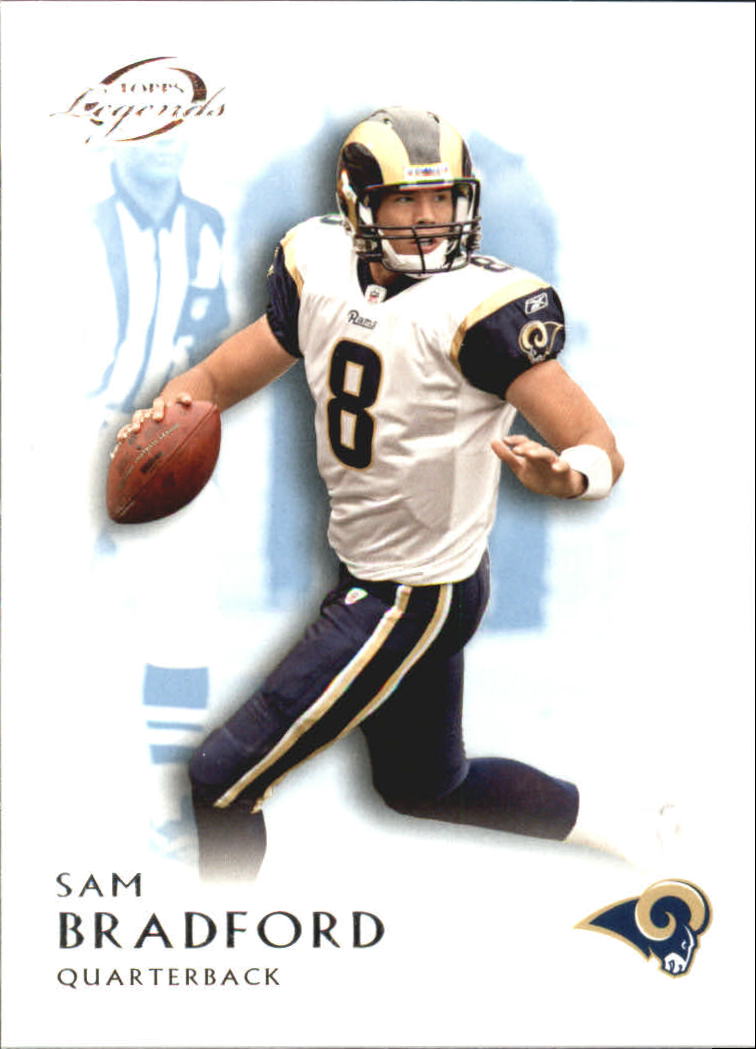 Sam Bradford 2011 Topps Legends BLUE Parallel Series Mint Card #59