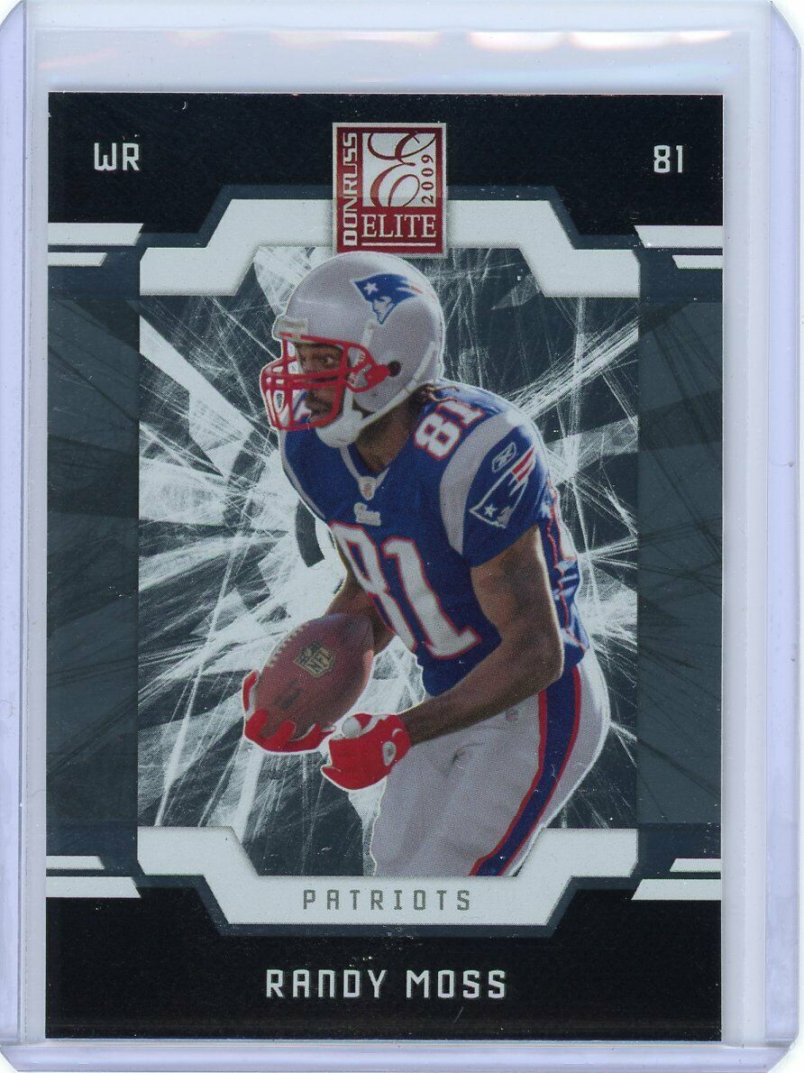 Randy Moss 2009 Donruss Elite Series Mint Card #58