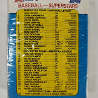 1990 Topps Kmart Baseball Superstars Collector's Edition Complete Sealed Set