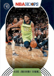 Karl-Anthony Towns 2020 2021 NBA Hoops Series Mint Card #36