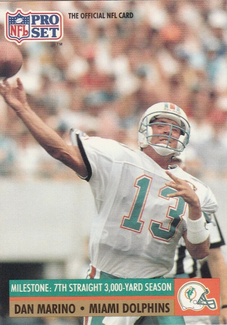 Top Dan Marino Football Cards