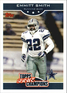 Emmitt Smith 2006 Topps True Champions Series Mint Card #16