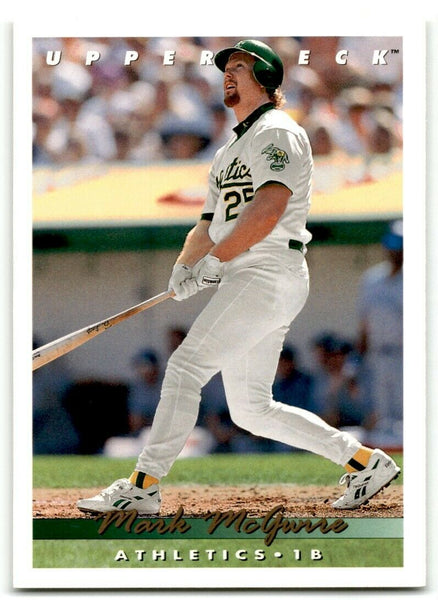 Mark McGwire #100 Prices, 1993 Topps