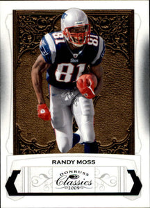 Randy Moss 2009 Donruss Classics Series Mint Card #58