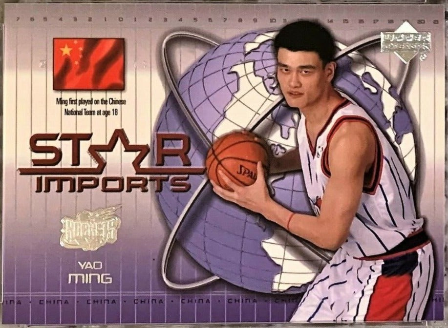 Yao Ming 2002  2003 Upper Deck Star Imports Series Mint  ROOKIE Card #SI1