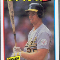 Mark McGwire 1987 Fleer Baseballs Best Sluggers Series Mint ROOKIE Card #26