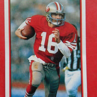 Joe Montana 1985 Topps Football Sticker Series Mint Card #210