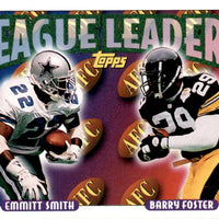 Emmitt Smith 1993 Topps League Leaders Series Mint Card  #219