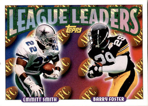 Emmitt Smith 1993 Topps League Leaders Series Mint Card  #219