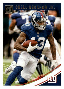 Odell Beckham Jr. 2018 Donruss Series Mint Card #202