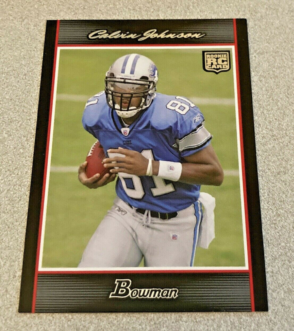 Calvin Johnson 2007 Bowman Mint ROOKIE Card #145