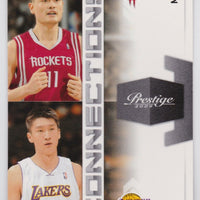 Yao Ming 2009 2010 Panini Prestige Connections Series Mint Card #2