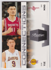 Yao Ming 2009 2010 Panini Prestige Connections Series Mint Card #2