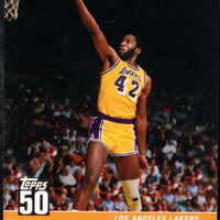 James Worthy 2007 2008 Topps 50th Anniversary Series Mint Card #11