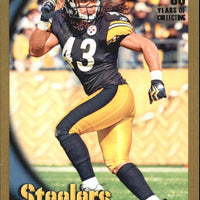 Troy Polamalu 2010 Topps GOLD Series Mint Card #106  SERIAL #668/2010