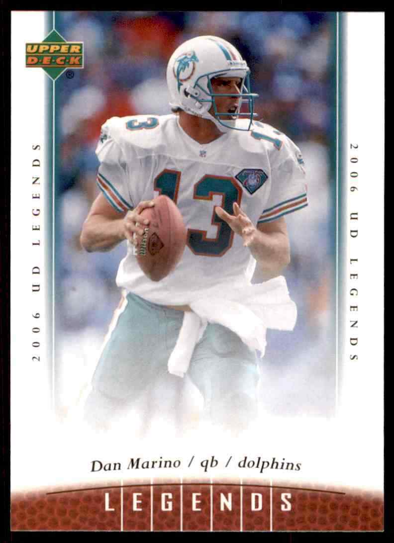 Dan Marino 2006 Upper Deck Legends Series Mint Card #4