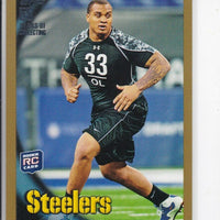 Maurkice Pouncey 2010 Topps GOLD Series Mint ROOKIE Card #127  SERIAL #1697/2010