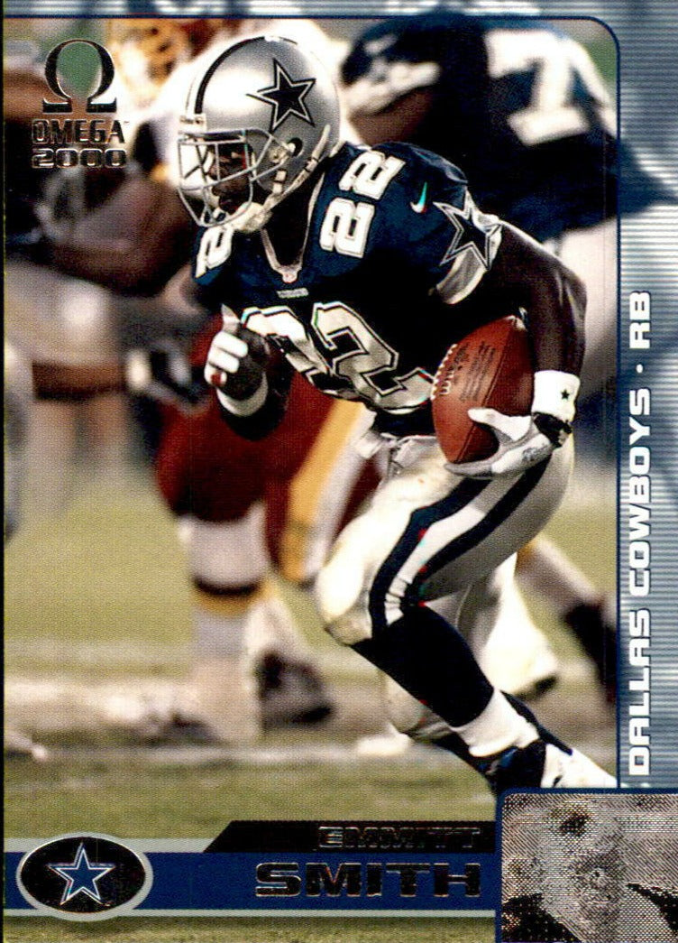Emmitt Smith 2000 Pacific Omega Series Mint Card #40
