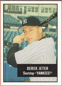 Derek Jeter 2003 Bowman Heritage Series Mint Card #95