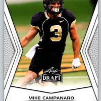 Mike Campanaro 2014 Leaf Draft AUTOGRAPHED Mint ROOKIE Card #A-MCI