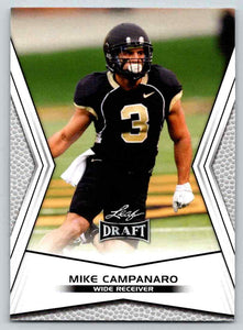 Mike Campanaro 2014 Leaf Draft AUTOGRAPHED Mint ROOKIE Card #A-MCI