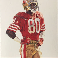 Jerry Rice 1990 Pro Set MVP Super Bowl XXIII Series Mint Card #23