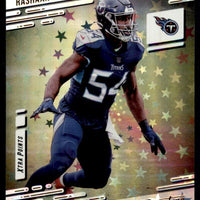 Rashaan Evans 2021 Panini Prestige Xtra Points Astral Mint Card #180