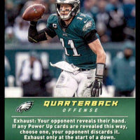 Carson Wentz 2020 NFL Five Uncommon Series Mint Card #U158