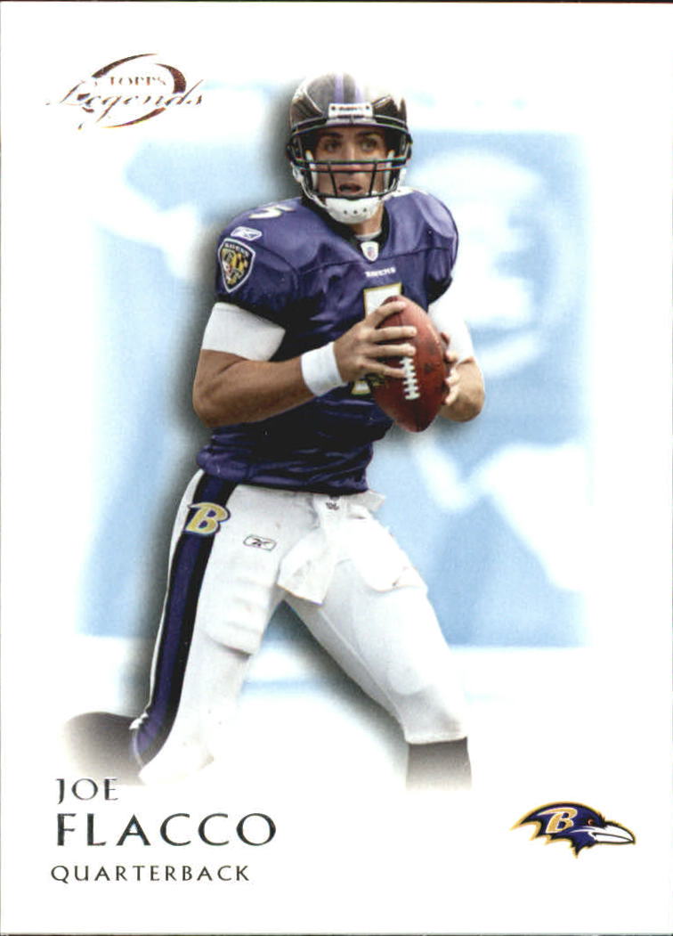 Joe Flacco 2011 Topps Legends BLUE Parallel Series Mint Card #114