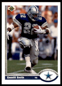 Emmitt Smith 1991 Upper Deck Series Mint Card #172